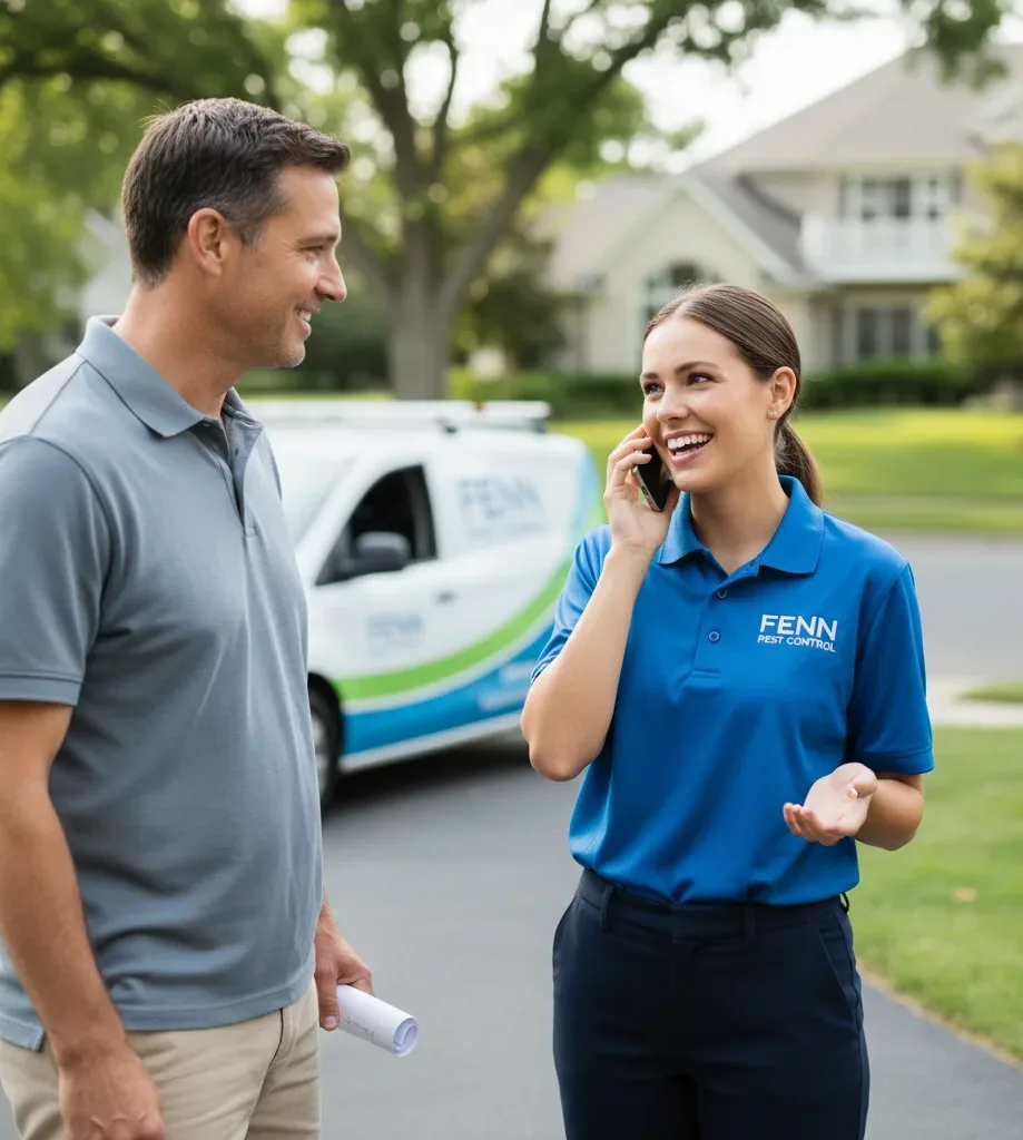 Fenn Pest Control customer support in Morganville